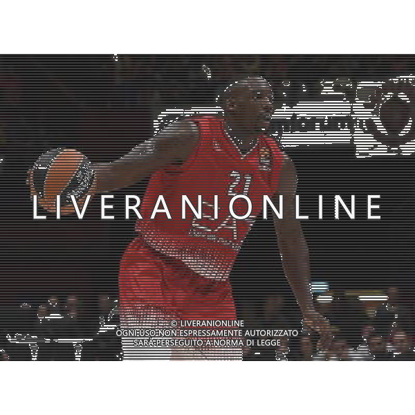Turkish Airline Eurolega 2016/2017 Regular Season Milano - 27.10.2016 EA7 Emporio Armani Milano-Real Madrid Nella Foto:Sanders Rakim /Ph.Vitez-Ag. Aldo Liverani