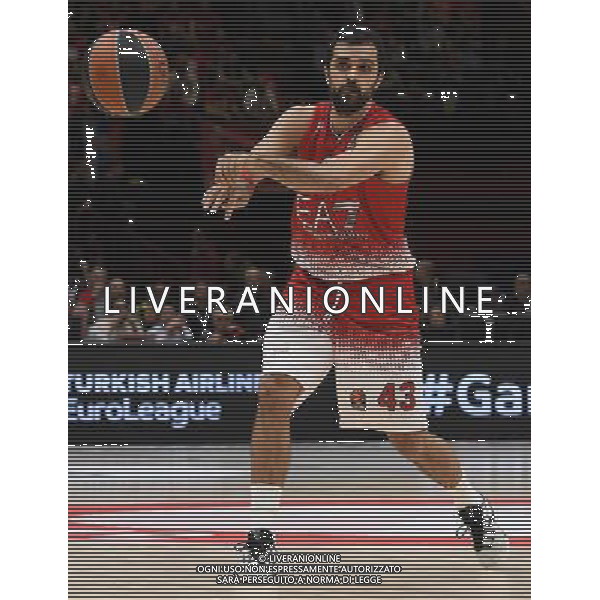Turkish Airline Eurolega 2016/2017 Regular Season Milano - 27.10.2016 EA7 Emporio Armani Milano-Real Madrid Nella Foto:Simon Krunoslav /Ph.Vitez-Ag. Aldo Liverani