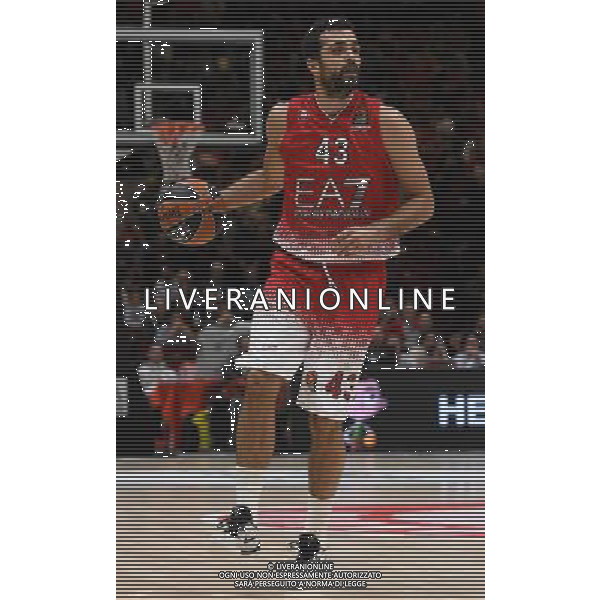 Turkish Airline Eurolega 2016/2017 Regular Season Milano - 27.10.2016 EA7 Emporio Armani Milano-Real Madrid Nella Foto:Simon Krunoslav /Ph.Vitez-Ag. Aldo Liverani