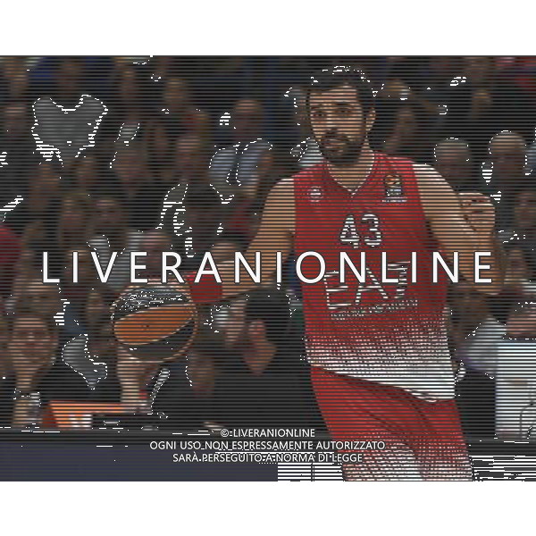 Turkish Airline Eurolega 2016/2017 Regular Season Milano - 27.10.2016 EA7 Emporio Armani Milano-Real Madrid Nella Foto:Simon Krunoslav /Ph.Vitez-Ag. Aldo Liverani