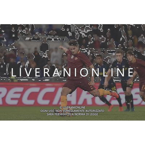Supercoppa Italiana Primavera Roma - 28.10.2016 - Stadio Olimpico - AS Roma vs Inter - nella foto: Riccardo Marchizza realizza il gol dell\'1 a 0 / Ph. Corradetti-Ag. Aldo Liverani