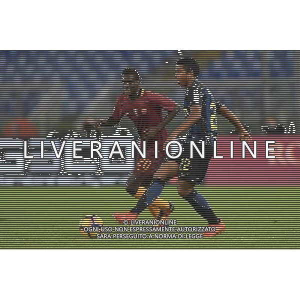 Supercoppa Italiana Primavera Roma - 28.10.2016 - Stadio Olimpico - AS Roma vs Inter - nella foto: Rigoberto Manue Rivas Vindel e Keba Sidy Coly / Ph. Corradetti-Ag. Aldo Liverani