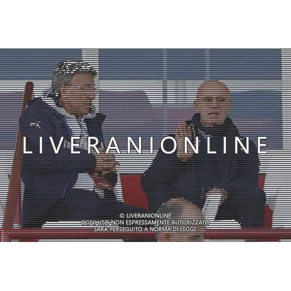 Qualificazioni Europee Nazionale Under 17 ITALIA vs MACEDONIA 28/10/2016 nella foto: MAURO SANDREANI E ARRIGO SACCHI ©Claudio Zamagni/Agenzia Aldo Liverani s.a.s.