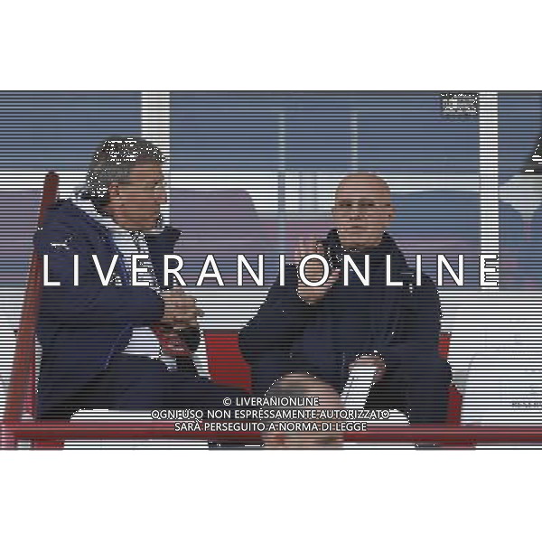 Qualificazioni Europee Nazionale Under 17 ITALIA vs MACEDONIA 28/10/2016 nella foto: MAURO SANDREANI E ARRIGO SACCHI ©Claudio Zamagni/Agenzia Aldo Liverani s.a.s.