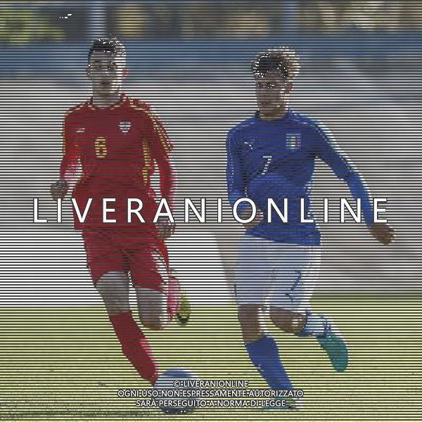 Qualificazioni Europee Nazionale Under 17 ITALIA vs MACEDONIA 28/10/2016 nella foto: ELIA VISCONTI ©Claudio Zamagni/Agenzia Aldo Liverani s.a.s.