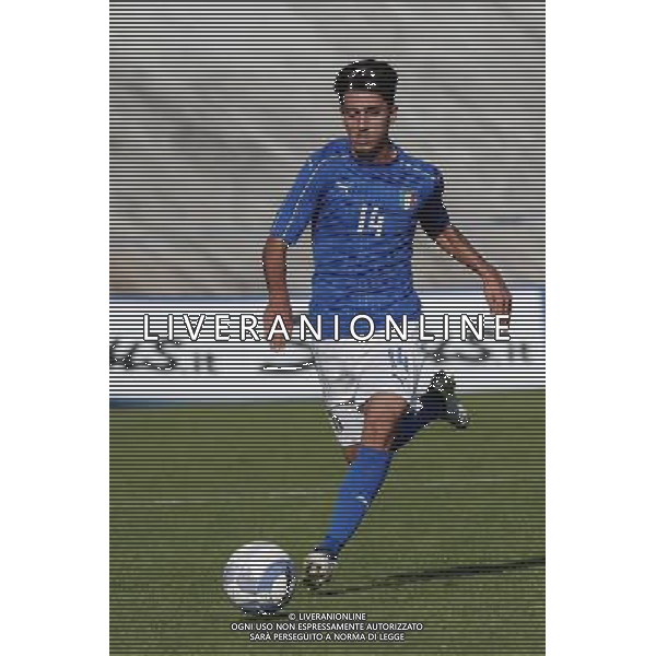 Qualificazioni Europee Nazionale Under 17 ITALIA vs MACEDONIA 28/10/2016 nella foto: ANTONIO CANDELA BESNIK FERATI ©Claudio Zamagni/Agenzia Aldo Liverani s.a.s.