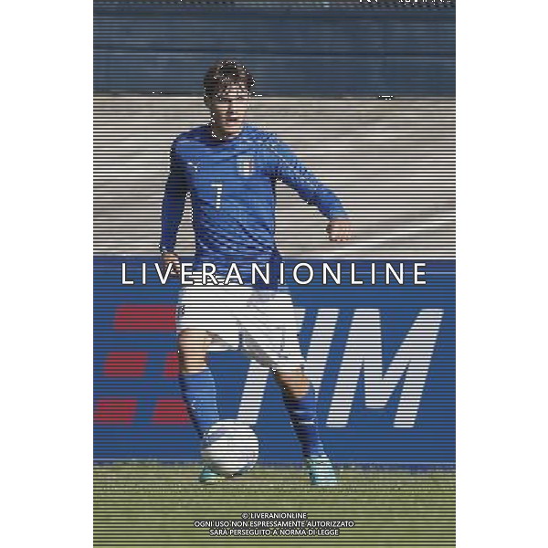 Qualificazioni Europee Nazionale Under 17 ITALIA vs MACEDONIA 28/10/2016 nella foto: ELIA VISCONTI ©Claudio Zamagni/Agenzia Aldo Liverani s.a.s.