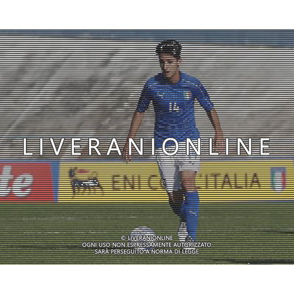 Qualificazioni Europee Nazionale Under 17 ITALIA vs MACEDONIA 28/10/2016 nella foto: ANTONIO CANDELA ©Claudio Zamagni/Agenzia Aldo Liverani s.a.s.