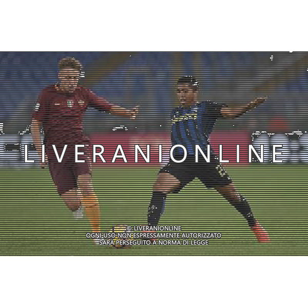 Supercoppa Italiana Primavera Roma - 28.10.2016 - Stadio Olimpico - AS Roma vs Inter - nella foto: Davide Frattesi e Rigoberto Manue Rivas Vindel / Ph. Corradetti-Ag. Aldo Liverani