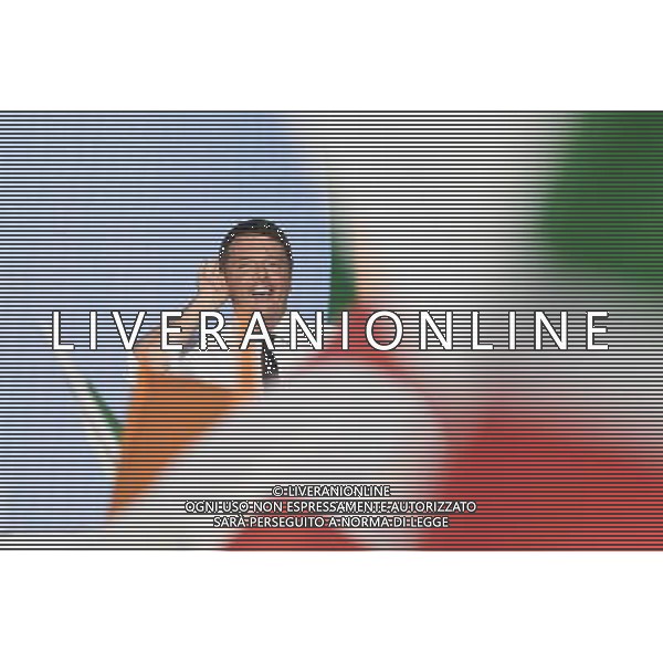 Manifestazione del Partito Democratico \' La Piazza e\' del Popolo. Si\' a unâ€™Italia piu\' forte. Si\' a unâ€™Europa piu\' giusta \' - Roma - Piazza del Popolo 29.10.2016 - nella foto: Matteo Renzi /Ph.Corradetti-Ag. Aldo Liverani / AGENZIA ALDO LIVERANI SAS