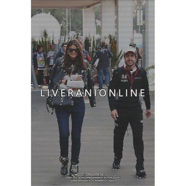 Fernando Alonso (ESP) McLaren with his girlfriend Linda Morselli. 29.10.2016. Formula 1 World Championship, Rd 19, Mexican Grand Prix, Mexico City, Mexico, Qualifying Day. AG ALDO LIVERANI SAS ONLY ITALY