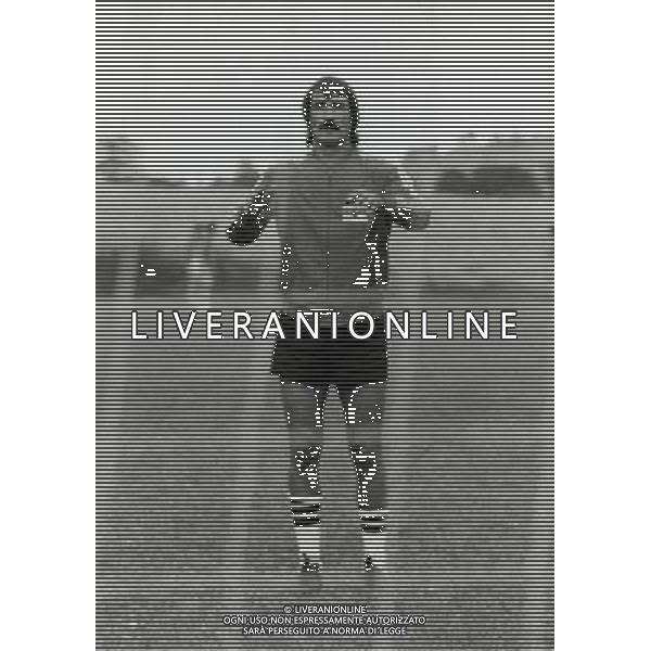 RETROSPETTIVA ENRICO ALBERTOSI CALCIATORE NELLA FOTO ENRICO ALBERTOSI AG ALDO LIVERANI SAS