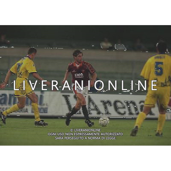 VERONA 09-09 1998 COPPA ITALIA CHIEVO VERONA-ROMA NELLA FOTO CARMINE GAUTIERI AG ALDO LIVERANI SAS