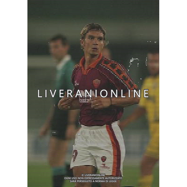 VERONA 09-09 1998 COPPA ITALIA CHIEVO VERONA-ROMA NELLA FOTO Gustavo Javier Bartelt AG ALDO LIVERANI SAS