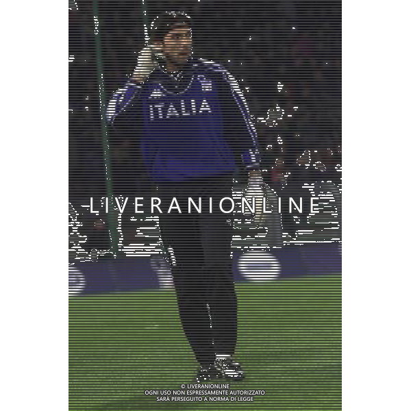 TRIESTE 28-01 2001 ITALIA -LITUANIA NELLA FOTO GIANLUIGI BUFFON AG ALDO LIVERANI SAS
