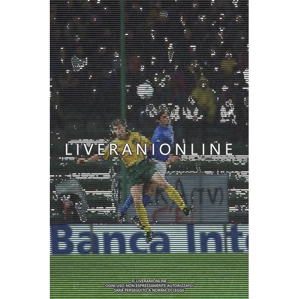 TRIESTE 28-01 2001 ITALIA -LITUANIA NELLA FOTO FABIO CANNAVARO AG ALDO LIVERANI SAS