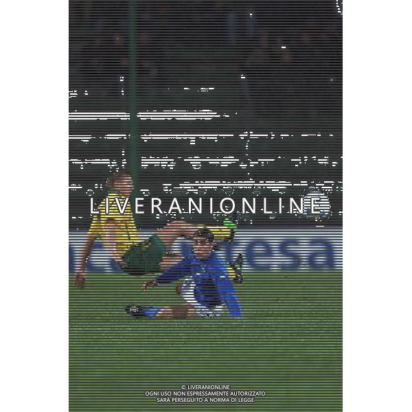 TRIESTE 28-01 2001 ITALIA -LITUANIA NELLA FOTO FABIO CANNAVARO AG ALDO LIVERANI SAS