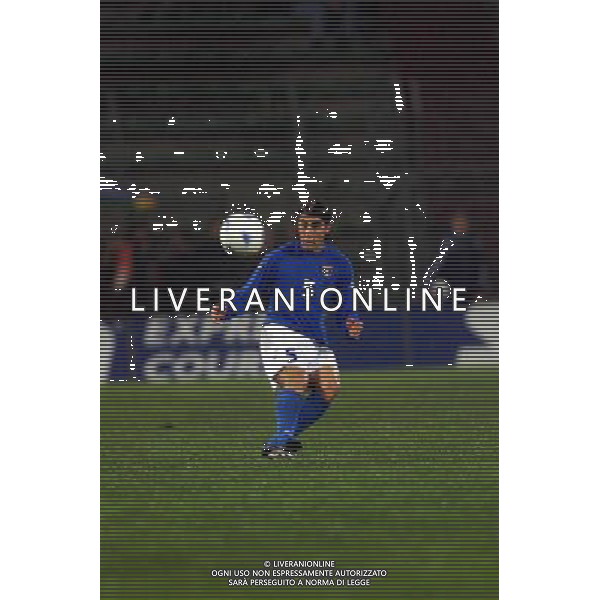 TRIESTE 28-01 2001 ITALIA -LITUANIA NELLA FOTO FABIO CANNAVARO AG ALDO LIVERANI SAS