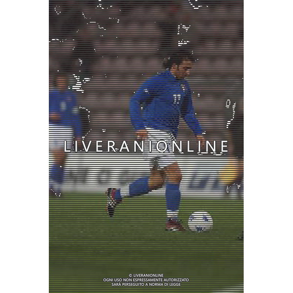 TRIESTE 28-01 2001 ITALIA -LITUANIA NELLA FOTO ALESSANDRO DEL PIERO AG ALDO LIVERANI SAS