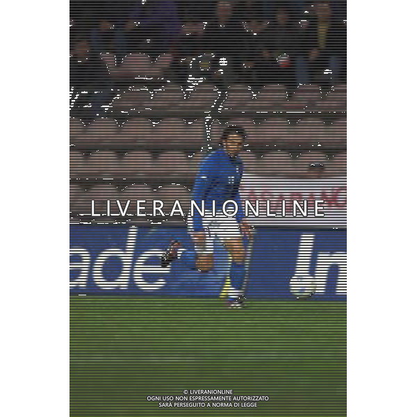 TRIESTE 28-01 2001 ITALIA -LITUANIA NELLA FOTO ALESSANDRO DEL PIERO AG ALDO LIVERANI SAS