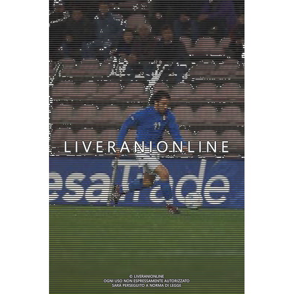 TRIESTE 28-01 2001 ITALIA -LITUANIA NELLA FOTO ALESSANDRO DEL PIERO AG ALDO LIVERANI SAS