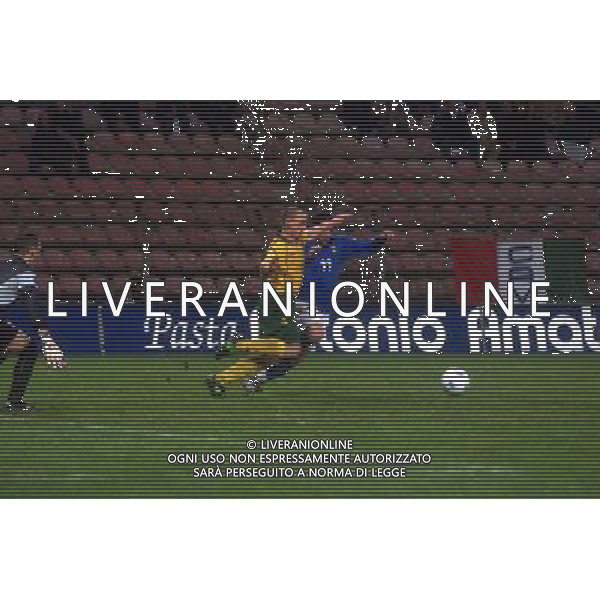 TRIESTE 28-01 2001 ITALIA -LITUANIA NELLA FOTO ALESSANDRO DEL PIERO AG ALDO LIVERANI SAS