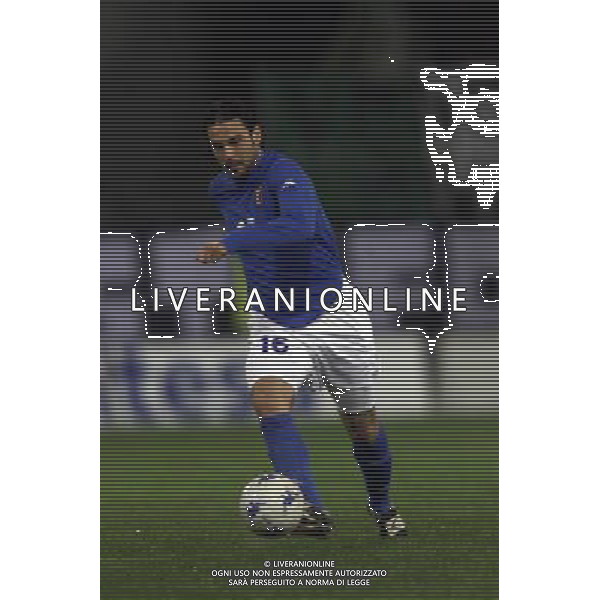 TRIESTE 28-01 2001 ITALIA -LITUANIA NELLA FOTO FIORE STEFANO AG ALDO LIVERANI SAS