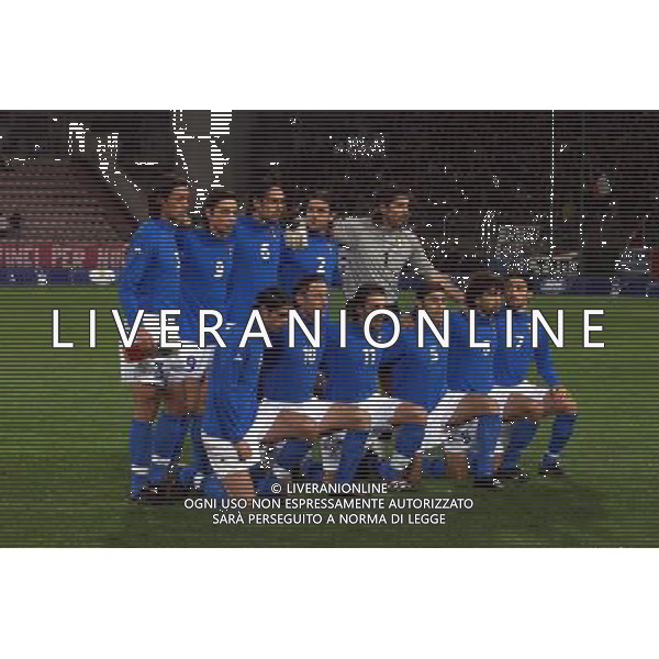 TRIESTE 28-01 2001 ITALIA -LITUANIA NELLA FOTO FORMAZIONE ITALIA AG ALDO LIVERANI SAS