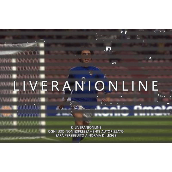 TRIESTE 28-01 2001 ITALIA -LITUANIA NELLA FOTO GOAL FILIPPO INZAGHI AG ALDO LIVERANI SAS