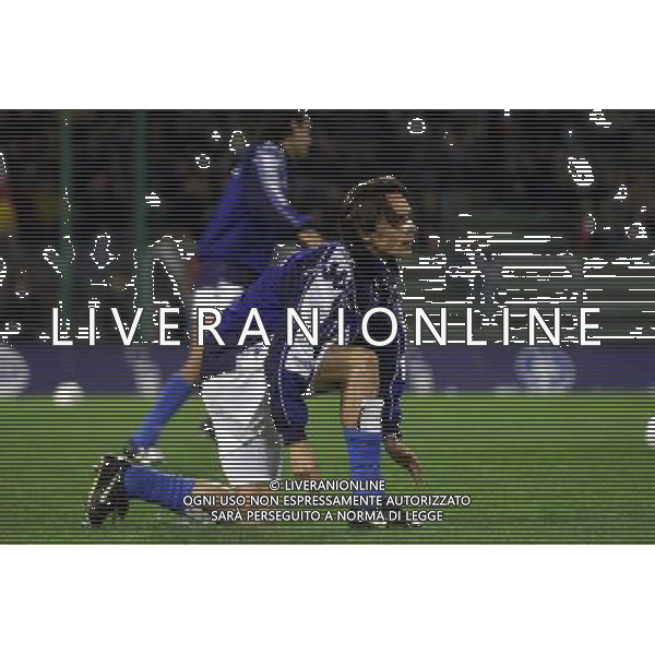 TRIESTE 28-01 2001 ITALIA -LITUANIA NELLA FOTO FILIPPO INZAGHI AG ALDO LIVERANI SAS