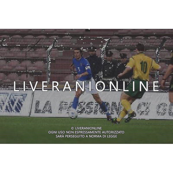 TRIESTE 28-01 2001 ITALIA -LITUANIA NELLA FOTO PAOLO MALDINI AG ALDO LIVERANI SAS