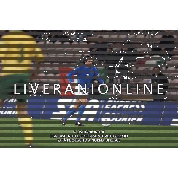 TRIESTE 28-01 2001 ITALIA -LITUANIA NELLA FOTO PAOLO MALDINI AG ALDO LIVERANI SAS