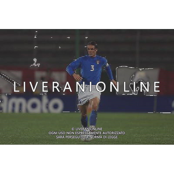 TRIESTE 28-01 2001 ITALIA -LITUANIA NELLA FOTO PAOLO MALDINI AG ALDO LIVERANI SAS