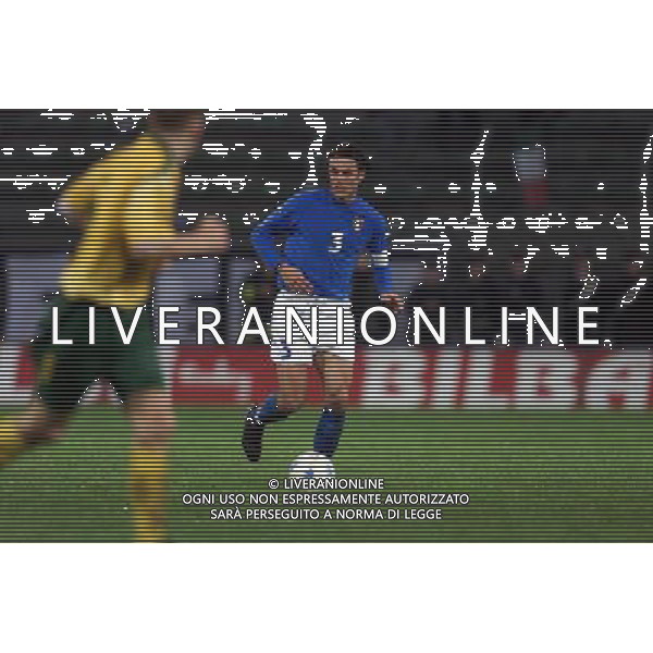 TRIESTE 28-01 2001 ITALIA -LITUANIA NELLA FOTO PAOLO MALDINI AG ALDO LIVERANI SAS