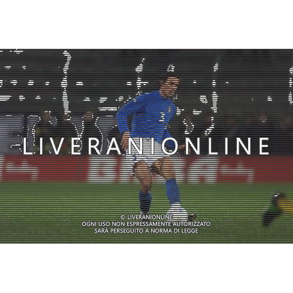 TRIESTE 28-01 2001 ITALIA -LITUANIA NELLA FOTO PAOLO MALDINI AG ALDO LIVERANI SAS