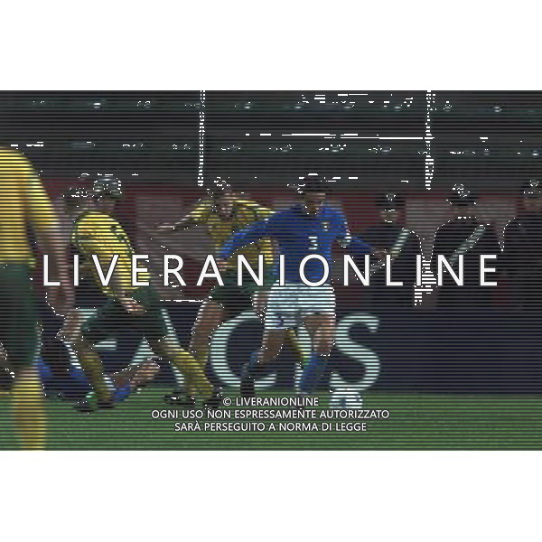 TRIESTE 28-01 2001 ITALIA -LITUANIA NELLA FOTO PAOLO MALDINI AG ALDO LIVERANI SAS