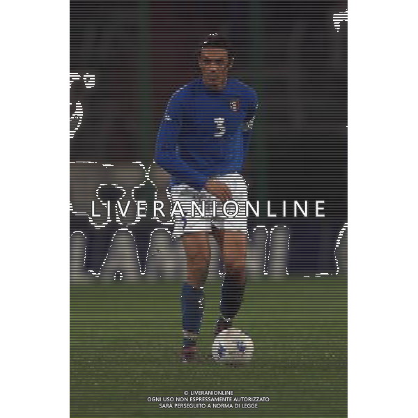 TRIESTE 28-01 2001 ITALIA -LITUANIA NELLA FOTO PAOLO MALDINI AG ALDO LIVERANI SAS