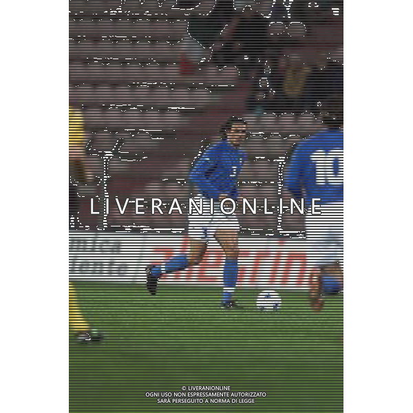 TRIESTE 28-01 2001 ITALIA -LITUANIA NELLA FOTO PAOLO MALDINI AG ALDO LIVERANI SAS