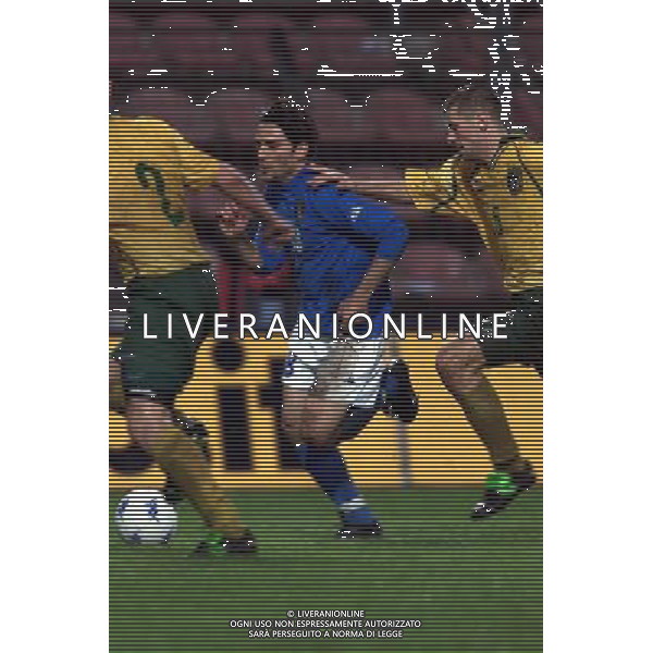 TRIESTE 28-01 2001 ITALIA -LITUANIA NELLA FOTO VINCENZO MONTELLA AG ALDO LIVERANI SAS