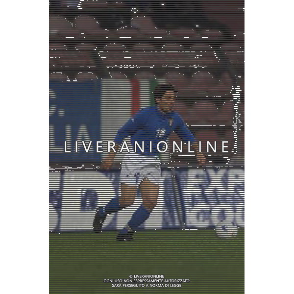 TRIESTE 28-01 2001 ITALIA -LITUANIA NELLA FOTO VINCENZO MONTELLA AG ALDO LIVERANI SAS