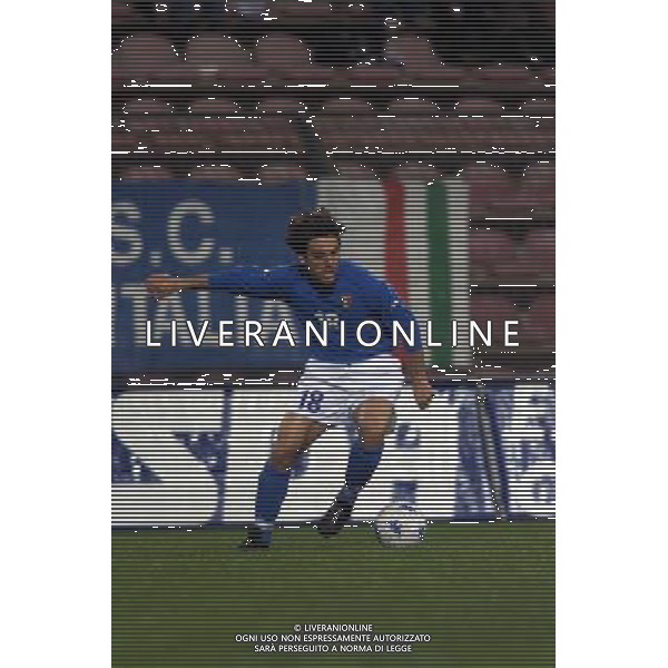 TRIESTE 28-01 2001 ITALIA -LITUANIA NELLA FOTO VINCENZO MONTELLA AG ALDO LIVERANI SAS