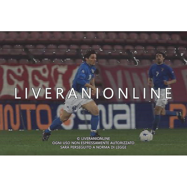 TRIESTE 28-01 2001 ITALIA -LITUANIA NELLA FOTO VINCENZO MONTELLA AG ALDO LIVERANI SAS