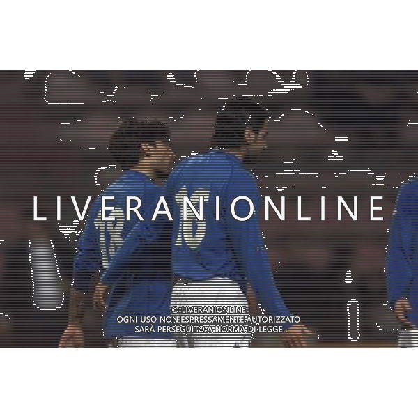 TRIESTE 28-01 2001 ITALIA -LITUANIA NELLA FOTO VINCENZO MONTELLA AG ALDO LIVERANI SAS