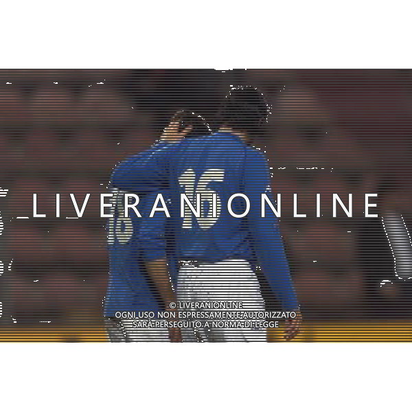 TRIESTE 28-01 2001 ITALIA -LITUANIA NELLA FOTO VINCENZO MONTELLA AG ALDO LIVERANI SAS