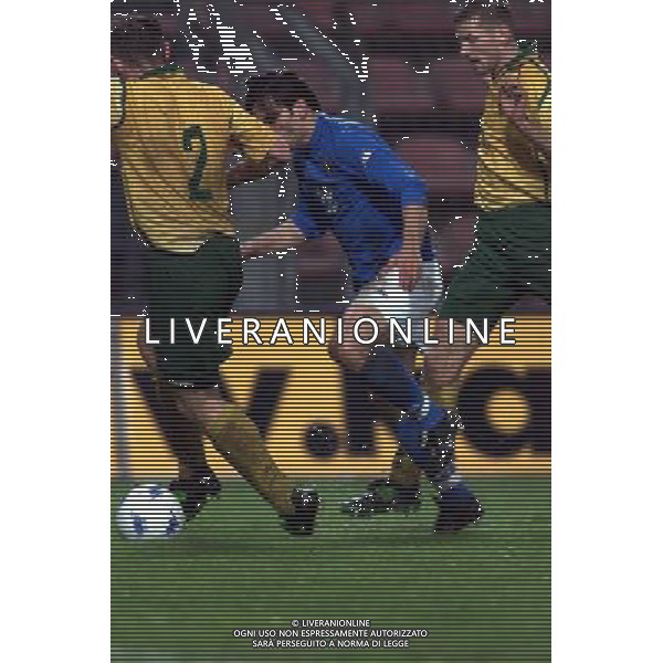 TRIESTE 28-01 2001 ITALIA -LITUANIA NELLA FOTO VINCENZO MONTELLA AG ALDO LIVERANI SAS