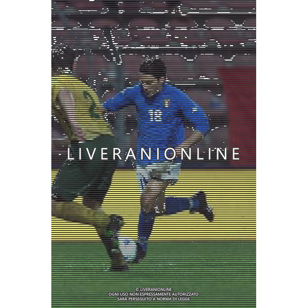 TRIESTE 28-01 2001 ITALIA -LITUANIA NELLA FOTO VINCENZO MONTELLA AG ALDO LIVERANI SAS