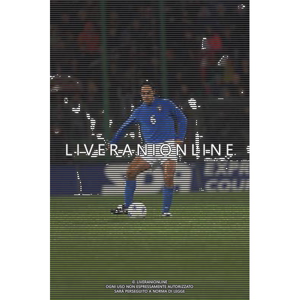 TRIESTE 28-01 2001 ITALIA -LITUANIA NELLA FOTO NESTA ALESSANDRO AG ALDO LIVERANI SAS