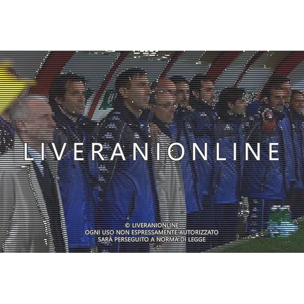 TRIESTE 28-01 2001 ITALIA -LITUANIA NELLA FOTO GIOVANNI TRAPATTONI AG ALDO LIVERANI SAS