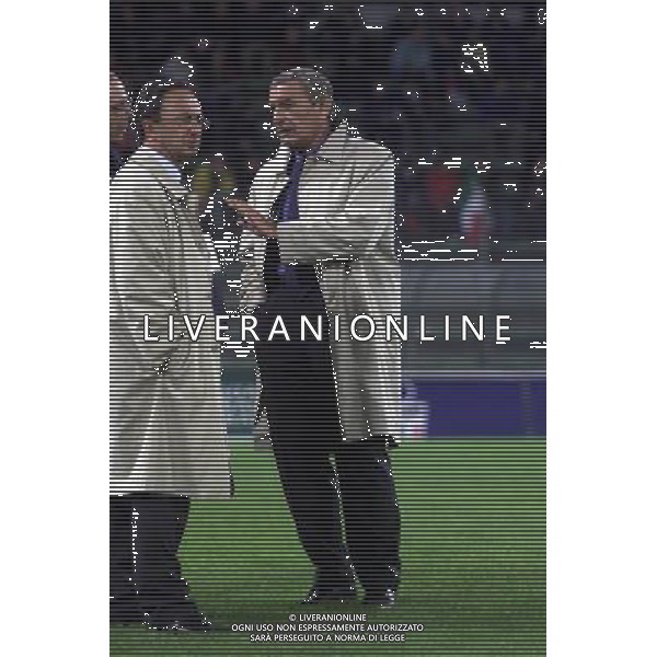 TRIESTE 28-01 2001 ITALIA -LITUANIA NELLA FOTO GIGI RIVA AG ALDO LIVERANI SAS