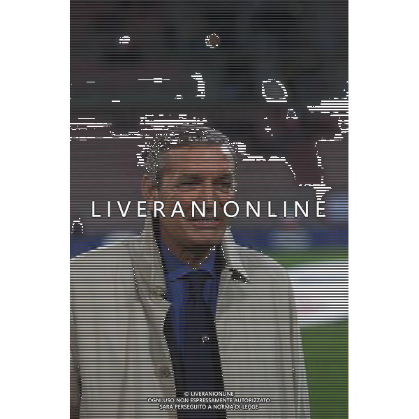 TRIESTE 28-01 2001 ITALIA -LITUANIA NELLA FOTO GIGI RIVA AG ALDO LIVERANI SAS